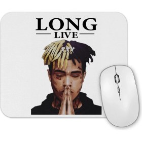 Resim Baskı Dükkanı Tentacion Vida Longa Long Live Mouse Pad 
