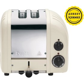 Resim Dualit 27045 Classic 2 Hazneli Ekmek Kızartma Kanvas 