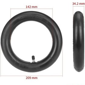 Resim Novahub Elektrikli Scooter İç Lastiği 8.5 İnç - M365 Uyumlu 2 Adet Set, Yüksek Kalite Kauçuk, Kolay Kurulum 