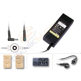 Resim Teknikshop HP Uyumlu 15-Ac005Nt, 15-Ac006Nt Notebook Adaptörü - Şarj Cihazı 90W - 