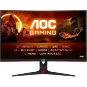 Resim Aoc 27" CQ27G2SE/BK 1ms 165HZ 2k Dp Aoc 27" CQ27G2SE/BK 1ms 165HZ 2k Dp 