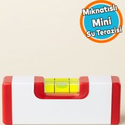 Resim NZB Mıknatıslı Mini Su Terazisi Küçük Hassas El Tipi İnşaat Montaj Terazisi 120 mm 12 cm 