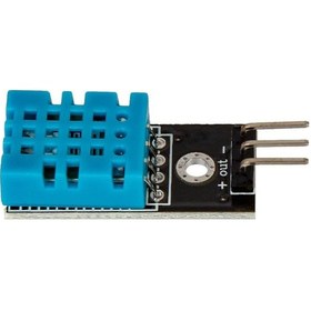 Resim DHT11 Sıcaklık ve Nem Sensör Modülü (Kablolu) 