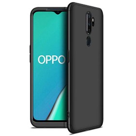 Resim Microsonic Oppo A9 2020 Kılıf Double Dip 360 Protective Siyah 
