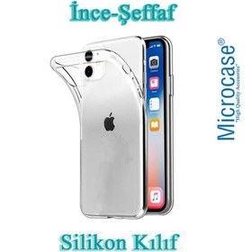 Resim Microcase Iphone 11 Ince 0.2 Mm Soft Silikon Kilif - Seffaf 386017241 