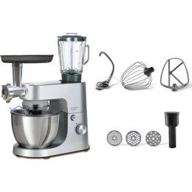Resim Kenwood Kıyma Makinesi ve Cam Blenderı ile Homebake Pro KHH01.220SI 1400 W 5 Lt Mutfak Şefi 
