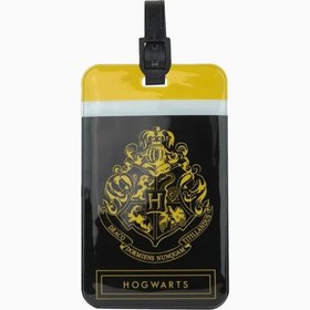 Resim Harry Potter Hogwarts Pasaport Kılıfı ve Valiz Etiketi Seti - Siyah 