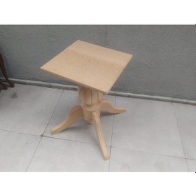 Resim Bengimobilya Baba Ayak Masa Ayak Ham Ahşap Ihlamur Ağacı 90-100-110-120 Cm Ku 