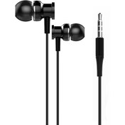 Resim DVIP Y05 3.5mm Jack Girişli Mikrofonlu Kablolu Kulaklık Siyah 