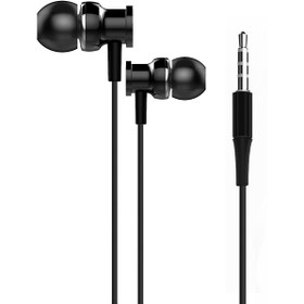 Resim DVIP Y05 3.5mm Jack Girişli Mikrofonlu Kablolu Kulaklık Siyah 