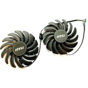 Resim Power Logic Msı Radeon Rx 5600 5700 Xt PLD09210S12HH RX5700 RX5600 Mech 85 mm Fan 