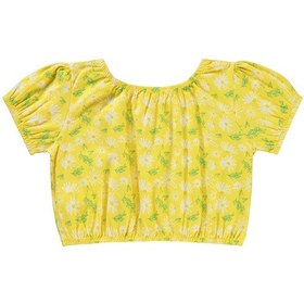 Resim Civil Girls Kız Çocuk Tişört 6-9 Yaş Sarı 18330g73924s1-2 Sarı 