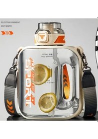 Resim Uzspace Tkk Sporcu Matarası 1000 Ml White 