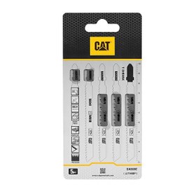 Resim Cat DA06002 5 Parça Profesyonel Ahşap Hızlı Kaba Kesim Dekupaj Testere Bıçağı Ucu 