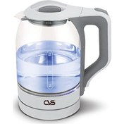 Resim Cvs Dn 9307 Crystal Elektrikli Cam Su Isıtıcı Kettle Cvs