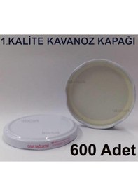 Resim 600 Adet Kaliteli Cam Konserve Kavanoz Kapağı 82Mm Kavanoz Için S 