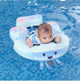 Resim Mambobaby Yüzme Simidi - Jelly Dream, Emniyetli, Gölgelikli Ve Ayak Destekli 