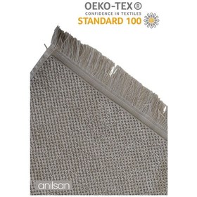 Resim 4'lü Bej Jelena Havlu Seti %100 Pamuk - 2 Adet El Havlusu 50x90 Ve 2 Adet Banyo Havlusu 70x140 Bej 