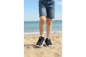 Resim Kiko Kids Dima Fileli Faylon Taban Erkek Çocuk Spor Ayakkabı 