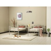 Resim Avensis Bella Çift Kişilik Ranza Silver 90x200x175 Cm 