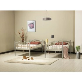 Resim Avensis Bella Çift Kişilik Ranza Silver 90x200x175 Cm 