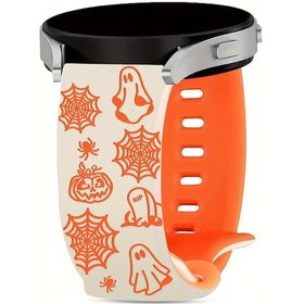 Resim Gateesat Samsung Galaxy Watch 7 6 5 4 Classic Pro Huawei Gt 2e 3 4 Uyumlu Starlight Vitality Orange 20mm Spor Bileklik 