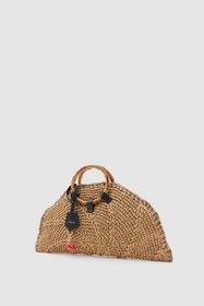 Resim OGGO WİCKER Bamboo CURVE - CAMEL 