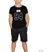 Resim Bts Rm 94 Siyah Çocuk Tişört Siyah 