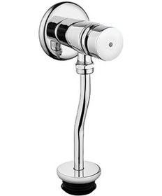 Resim Polisu Zaman Ayarlı Pisuvar Musluk Krom 