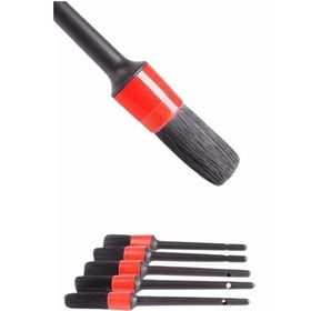 Resim 5 Parça Araç İçi Temizlik Fırçası Araç İçi-dışı Temizleme Fırça Seti 