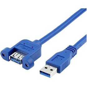 Resim 4797 Usb 3.0 Panel Tipi Vida Dişi Erkek Uzatma Kablosu 1 Metre 