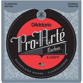 Resim D'Addario EJ45FF Pro-Arte Carbon Normal Tension Klasik Gitar Teli 