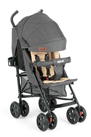 Resim NW NessiWorld Strong Baston Bebek Arabası Antrasit Siyah 