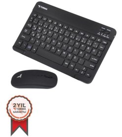 Resim Torima Siyah TMK-04 Kablosuz Klavye Mouse Seti 