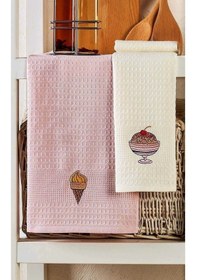 Resim 6 Parça Mutfak Kurulama Bezi 30 X 50 Cm İce Cream Renkli 