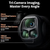 Resim DJI Mavic 4 Pro Drone, 512GB Creator Combo, DJI RC Pro 2 Kumanda, 100MP 4/3 CMOS Hasselblad Kamera, 51 Dakika Uçuş Süresi, 3 Kamera 