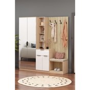 Resim Avm Park Beyaz PT-A2R3M0 Bona Portmanto (AVM.341410) 