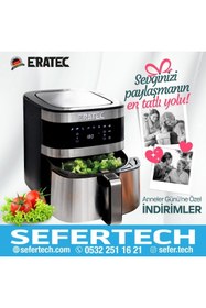 Resim ERATEC Orginal Af-66 Dıgıtal Sıcak Hava Fritözü 