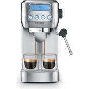 Resim Espressogourmet Crema 20 Bar Espresso Makinesi Süt Köpürtücülü Paslanmaz Portafiltre 