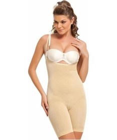 Resim Kadın Ten Rengi Düz Korse Ten 