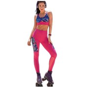 Resim Yeni Inci Desenli Sporcu Tayt Takım T124-T17 