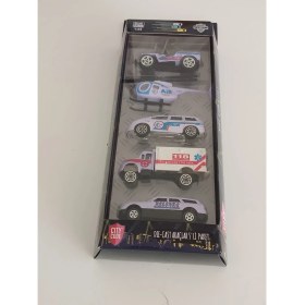 Resim City Code Citycode Die-Cast Oyuncak Ambulans Helikopter Araba Serisi Beyaz Mavi Kırmızı 