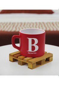 Resim Bk Gift Kişiye Özel İsimli Kırmızı Renkli Middle Çay & Kahve Fincanı-3, Arkadaşa Hediye, Sevgiliye Hediye, Doğum Günü Hediyesi Kobitmeyencom32510 Bk G 