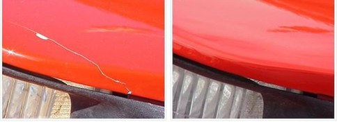 Resim OTOZENSTORE Ford Courier Beyaz Boya Kodu Frd4017 ÇİZİK GİDERME+ÇELİK RÖTUŞ SETİ 