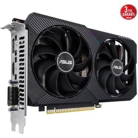 Resim Asus GeForce DUAL-RTX3050-O8G-V2 GDDR6 128Bit DX12 Ekran Kartı 