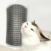 Resim Kedi Tırmalayıcı Kedi Köşesi Ovma Saç Masajı Yıkanabilir Tırmalama Fırçası, Evcil Hayvan Aksesuarları 