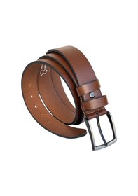 Resim Süzer Deri Taba Büyük Beden Hakiki Deri 4 Cm. Tokalı Düz Model Erkek Kemer - 411-battal 