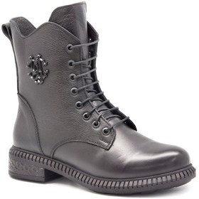 Resim Gedikpaşalı Srk 23K 20912 Siyah Bayan Ayakkabı Çizme-Bot Bot (549981631) 