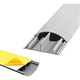 Resim Kablo Kanalı 75x18 Balık Sırtı Yapışkanlı 1 Boy 2 Metre - 5 Adet 