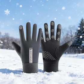 Resim Elektrikli Isıtmalı Eldiven - Esnek Kontrollü USB İle Isınan - USB İle Çalışan Isıtmalı Bisiklet Eldiveni - Erkek Kadın Genç Kayak Yürüyüş Çalışma İçin 